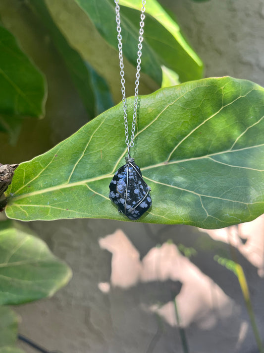 Snowflake Obsidian